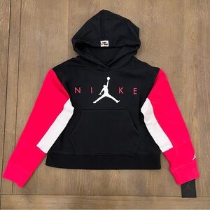 NWT Nike Jordan Jumpman Boxy Cropped Hoodie